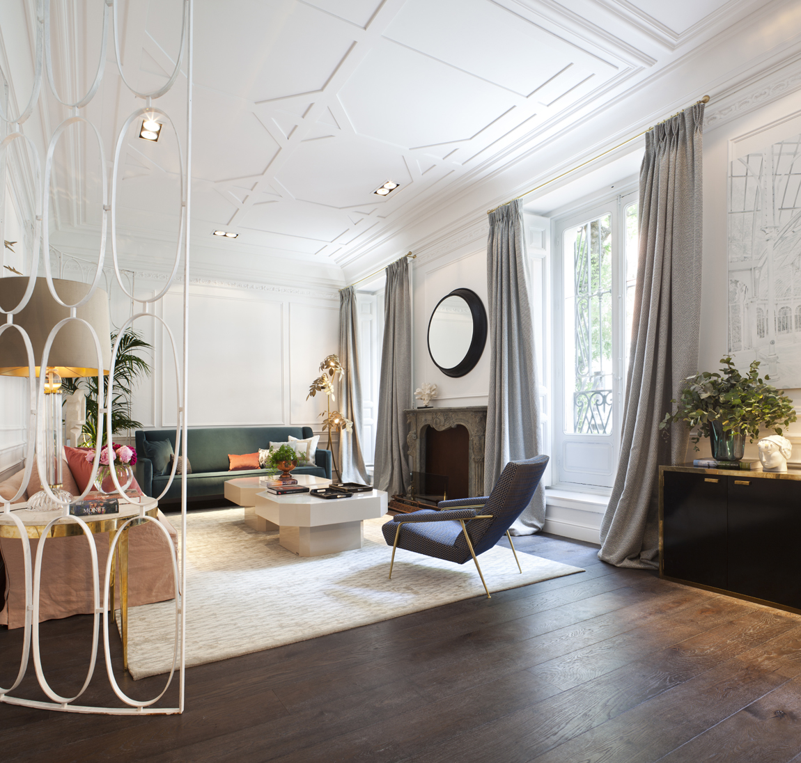 Salón clásico, Beatriz Silveira, “Classic and chic living”
