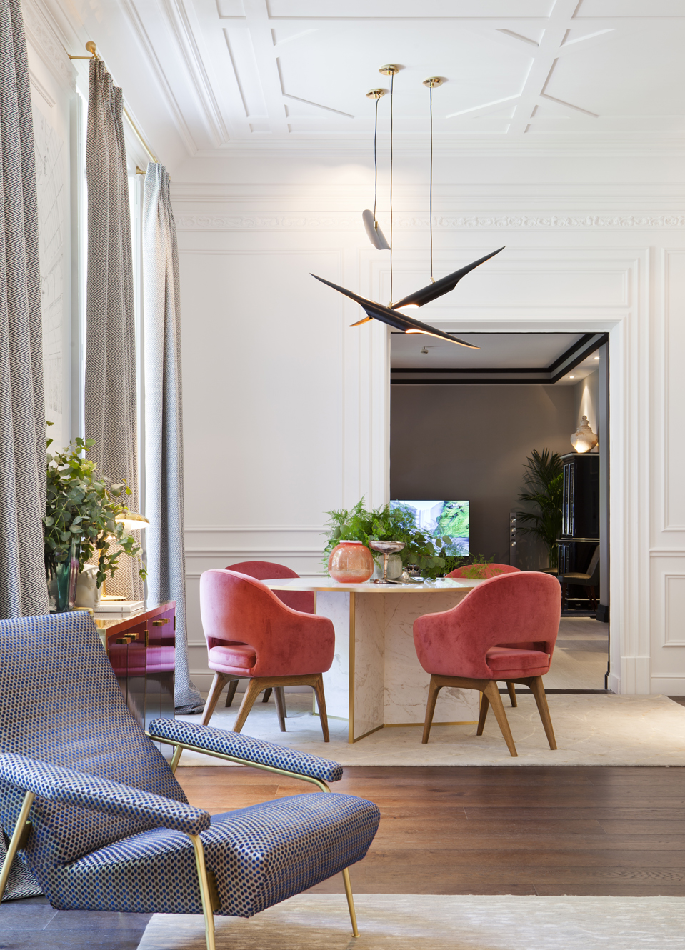 Salón clásico, Beatriz Silveira, “Classic and chic living”