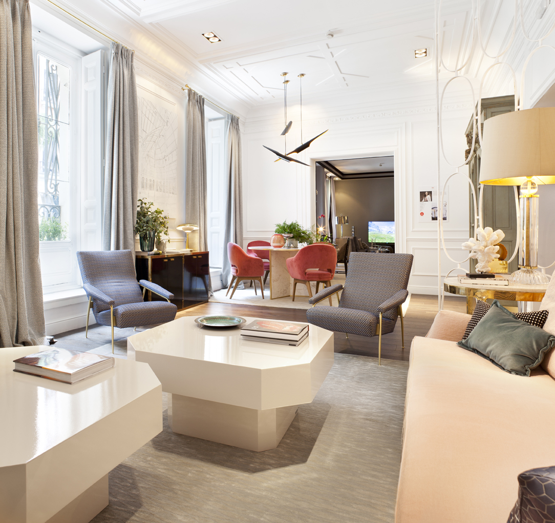 Salón clásico, Beatriz Silveira, “Classic and chic living”