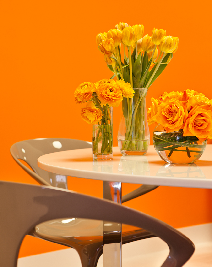 Salón colorista de Marian Lozano en Casa Decor 2014