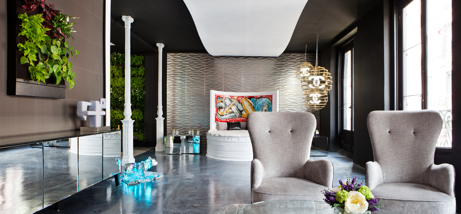 Suite de hotel de Marisa Gutiérrez en Casa Decor 2014