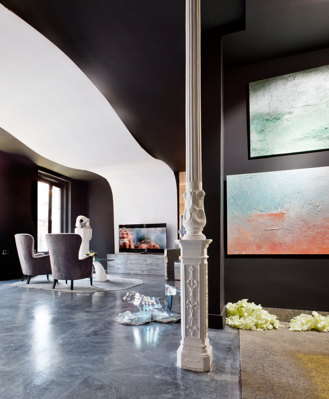 Suite de hotel de Marisa Gutiérrez en Casa Decor 2014