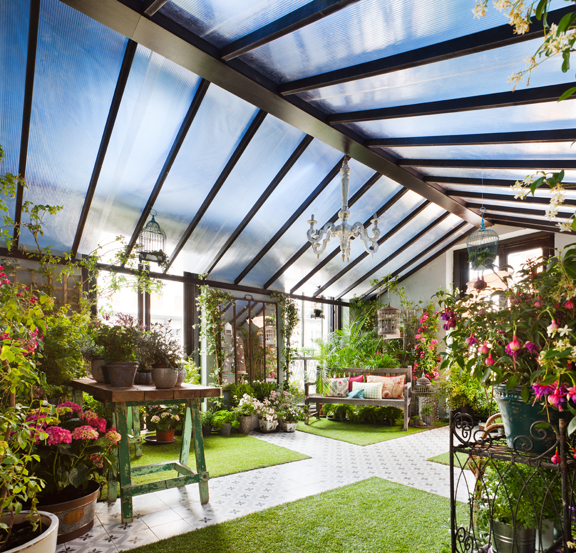 Jardín interior de Rotaeche&Santallana en Casa Decor 2014