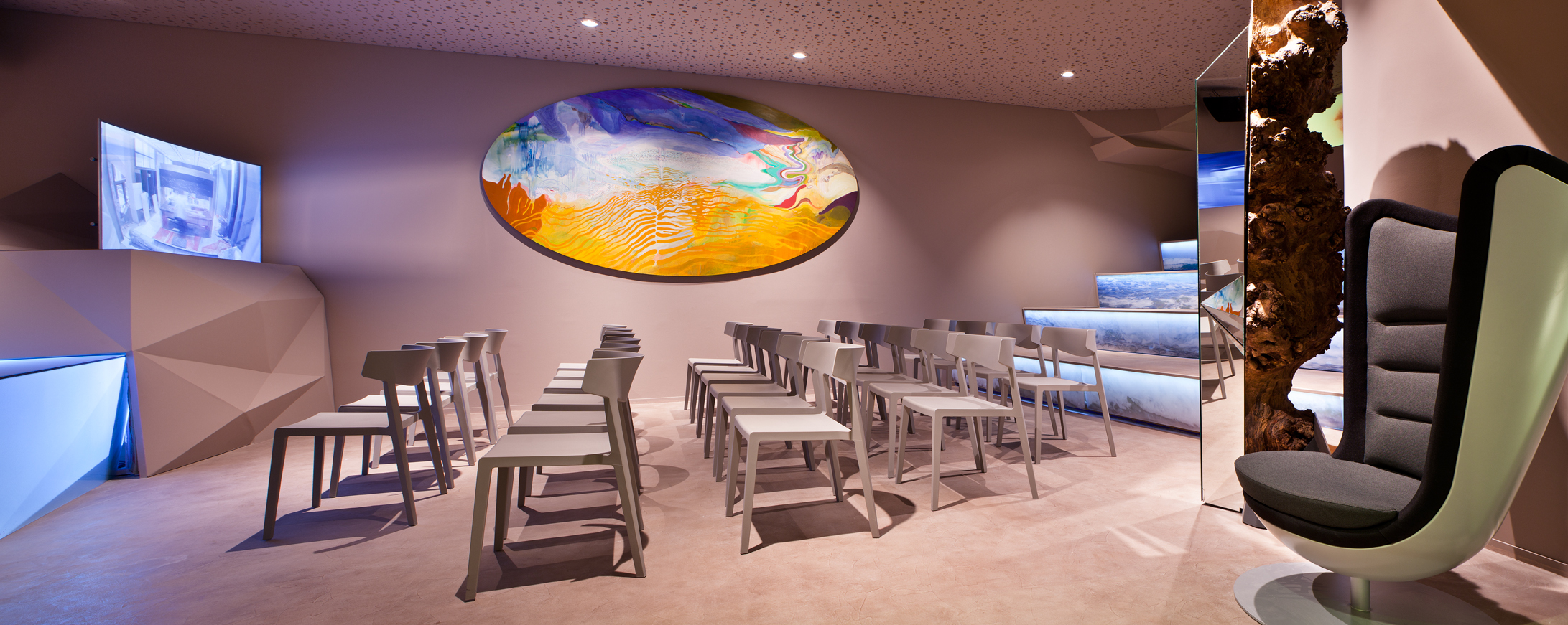Auditorio por Rebeca Cano, Beatriz Peral y Andrés de la Torre en Casa Decor 2015