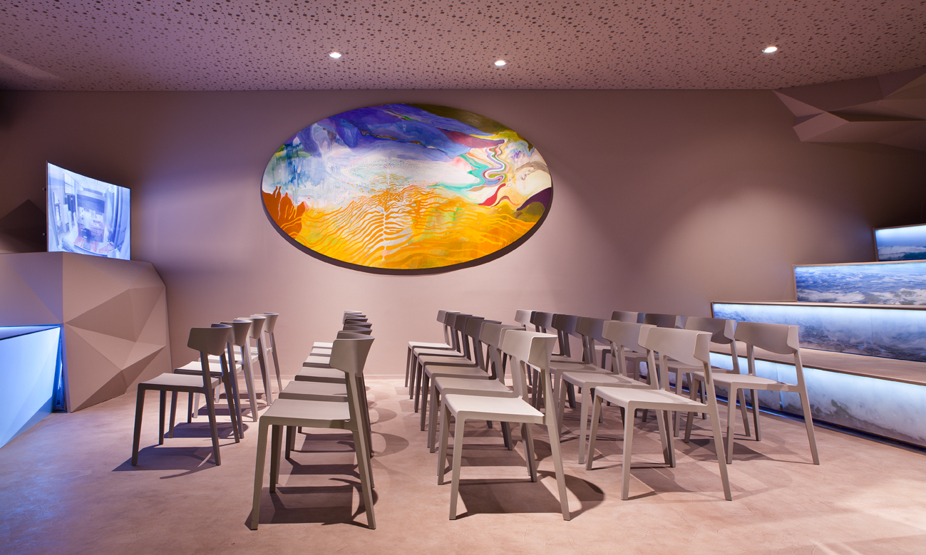 Auditorio por Rebeca Cano, Beatriz Peral y Andrés de la Torre en Casa Decor 2015