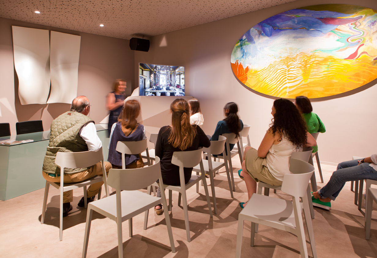 Auditorio por Rebeca Cano, Beatriz Peral y Andrés de la Torre en Casa Decor 2015