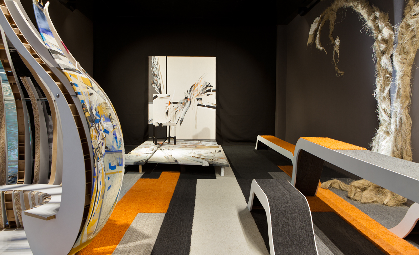 Espacio creativo de Mina Bringas, Guillermo Bellod y Marta Maldonado en Casa Decor 2015