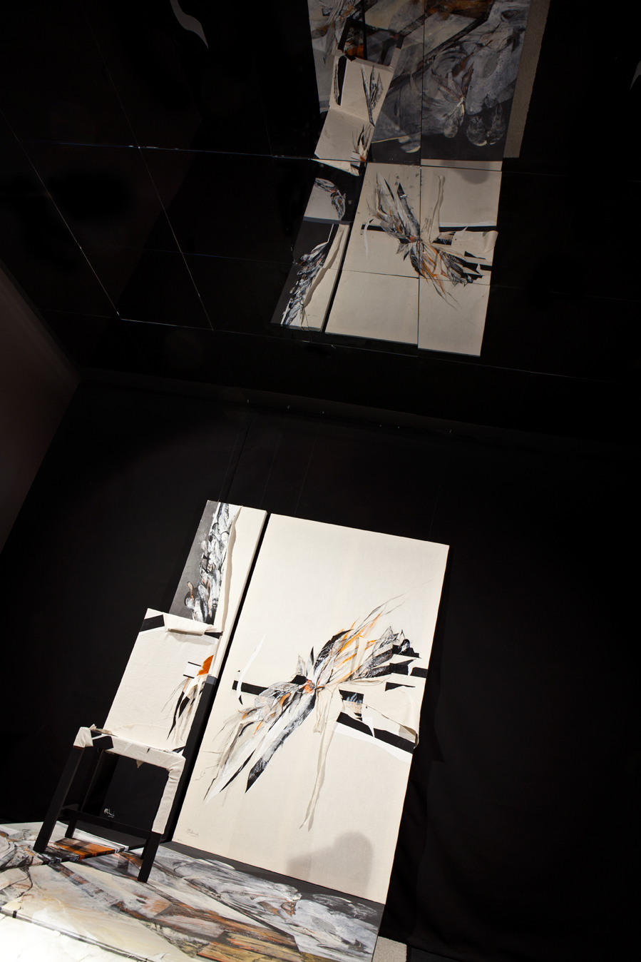 Espacio creativo de Mina Bringas, Guillermo Bellod y Marta Maldonado en Casa Decor 2015