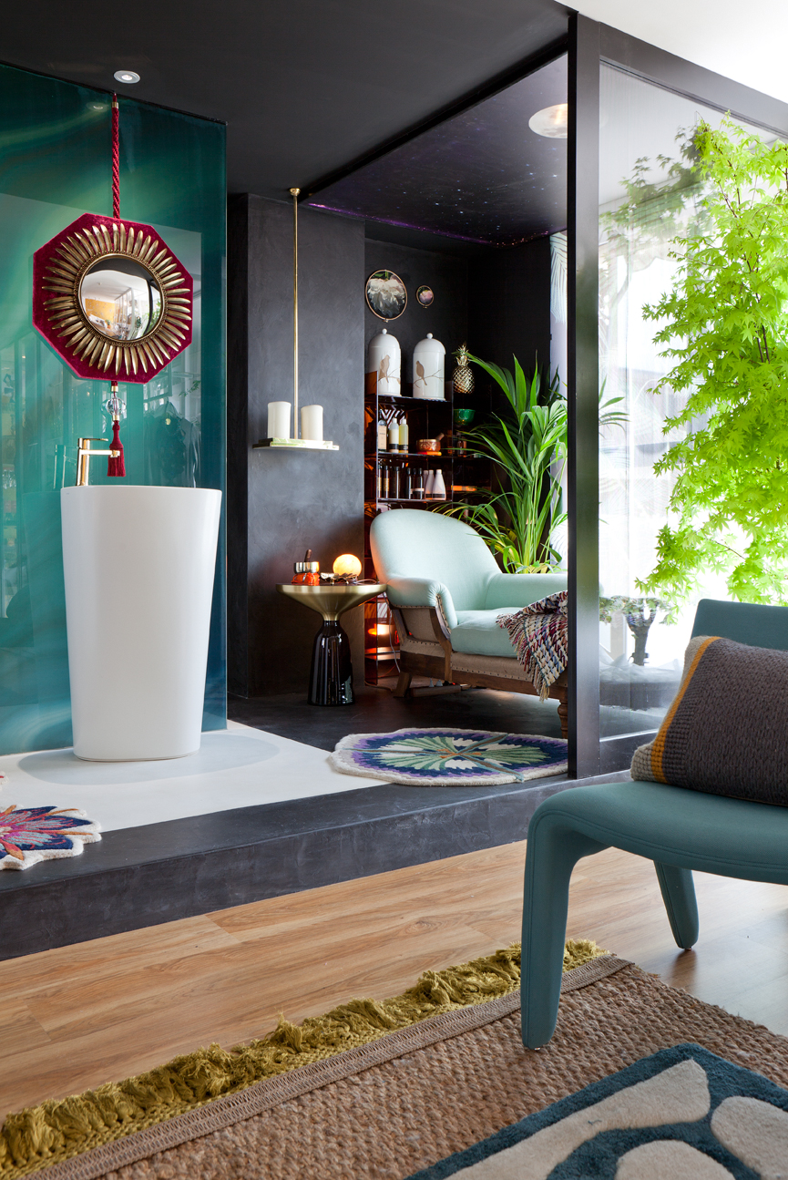 Salón-vestidor de CLO Emotional Design en Casa Decor 2015