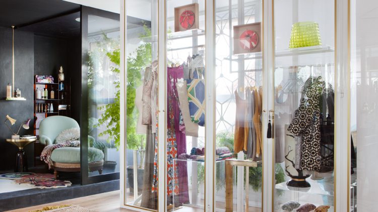 Salón-vestidor de CLO Emotional Design en Casa Decor 2015