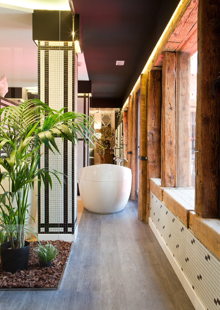Dormitorio multifuncional por Egue y Seta en Casa Decor 2015