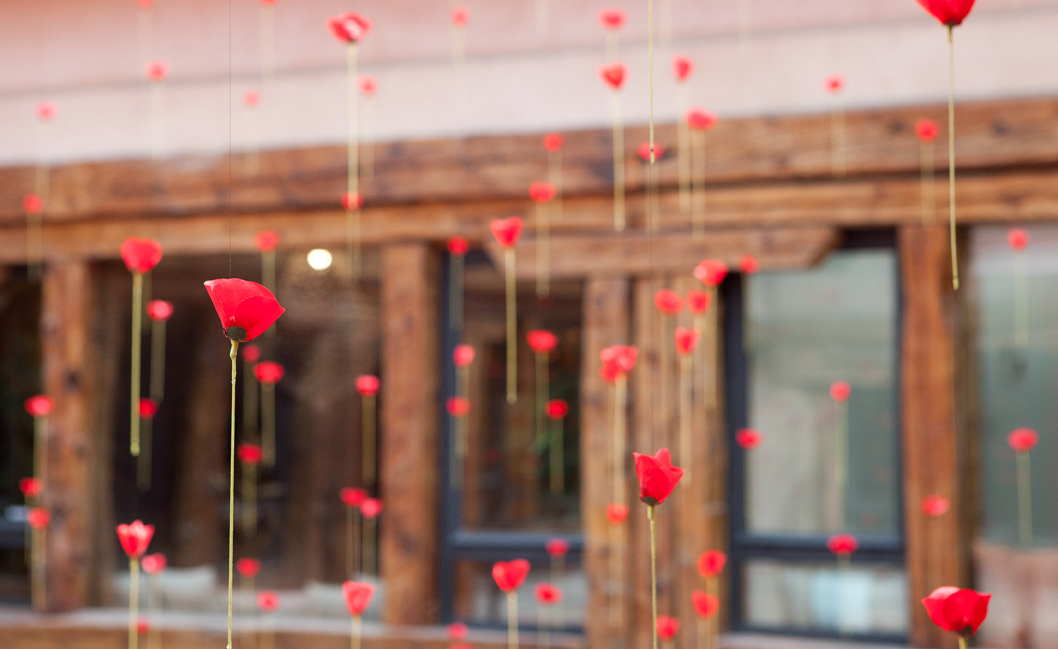 Espacio Kenzo en el patio interior de Casa Decor 2015