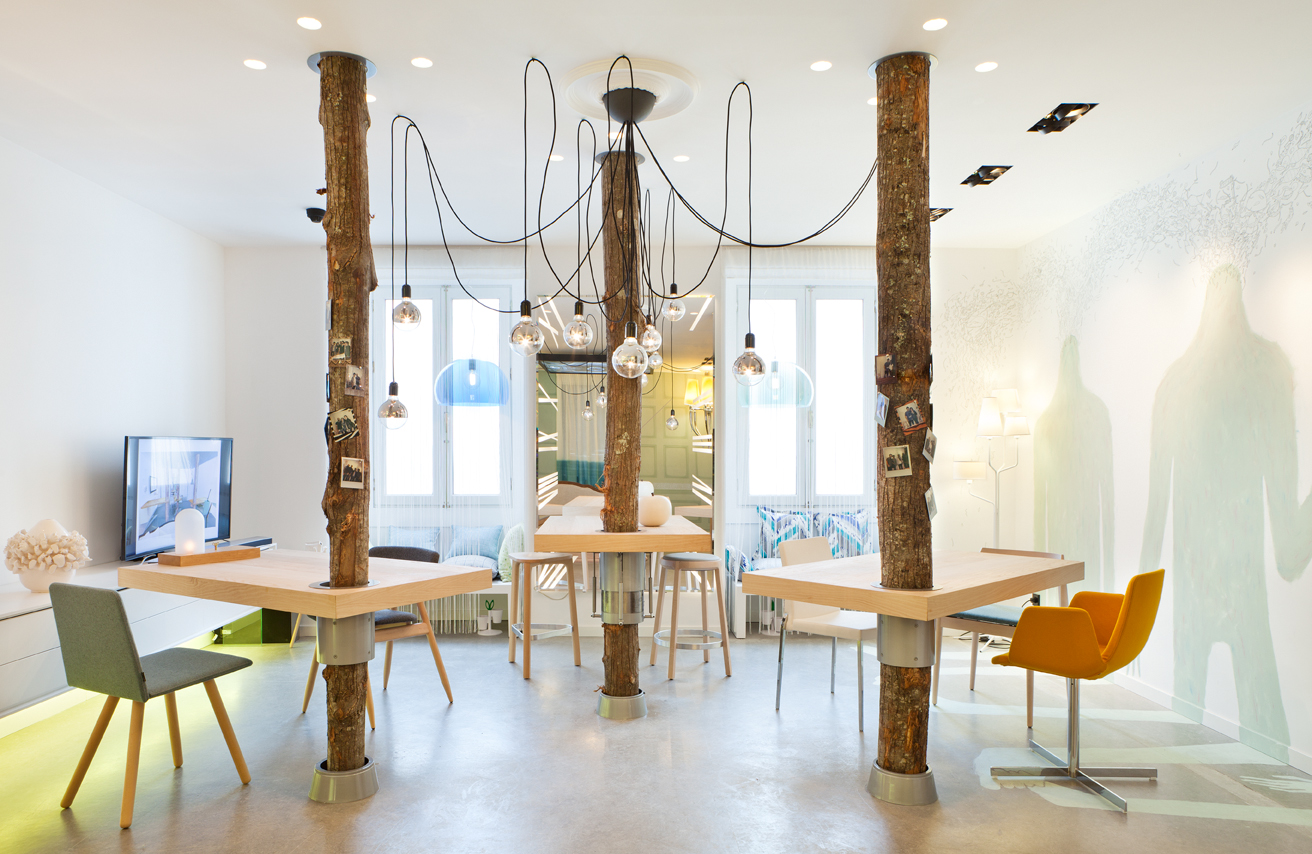 Espacio multifuncional de GM Proyectos en Casa Decor 2015