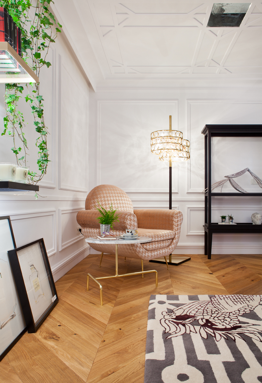 Estudio femenino por Inmaculada Recio en Casa Decor 2015