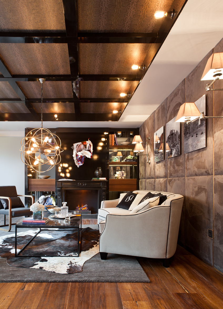 Despacho con zona de estar de Disak Studio en Casa Decor 2015