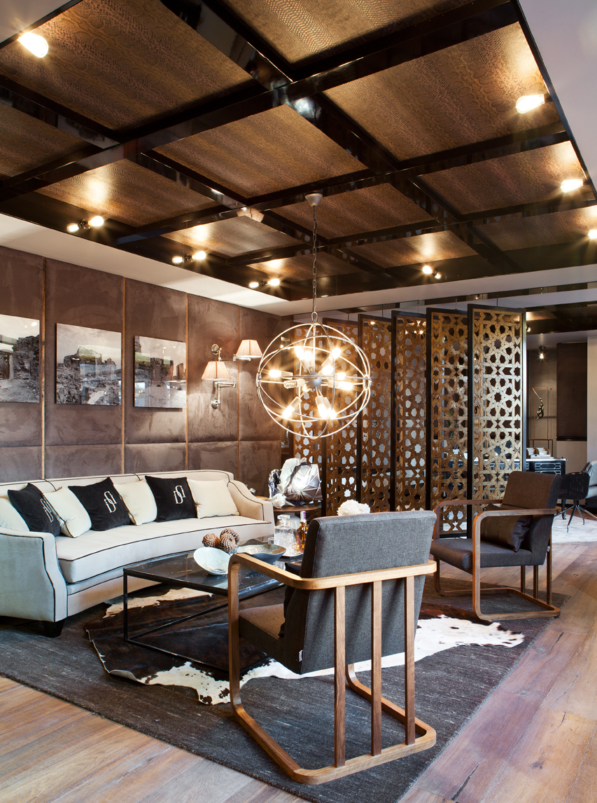 Despacho con zona de estar de Disak Studio en Casa Decor 2015