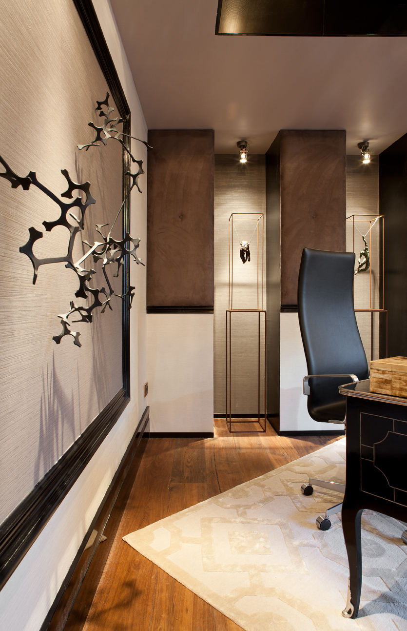 Despacho con zona de estar de Disak Studio en Casa Decor 2015