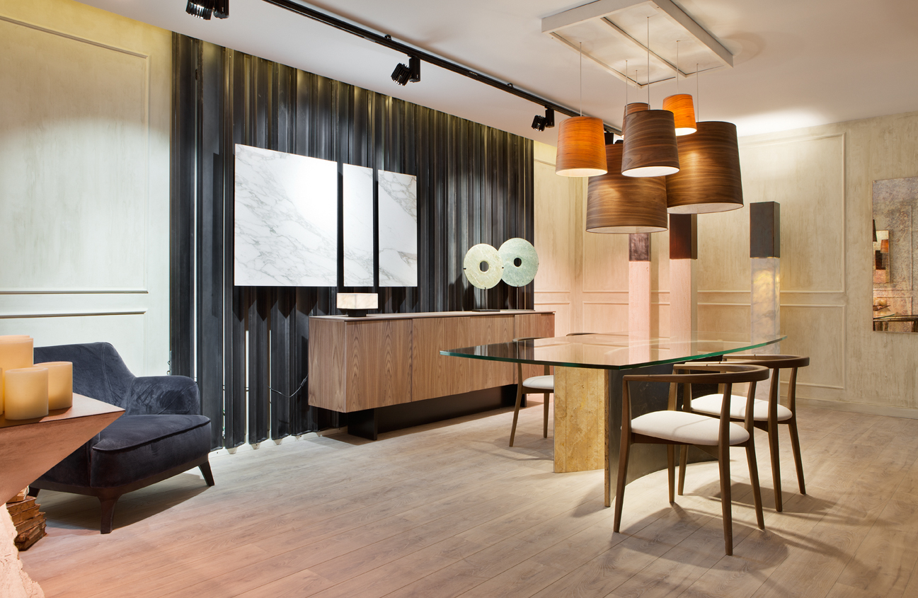 Salón comedor por David Pulido y Joaquín Moll en Casa Decor 2015