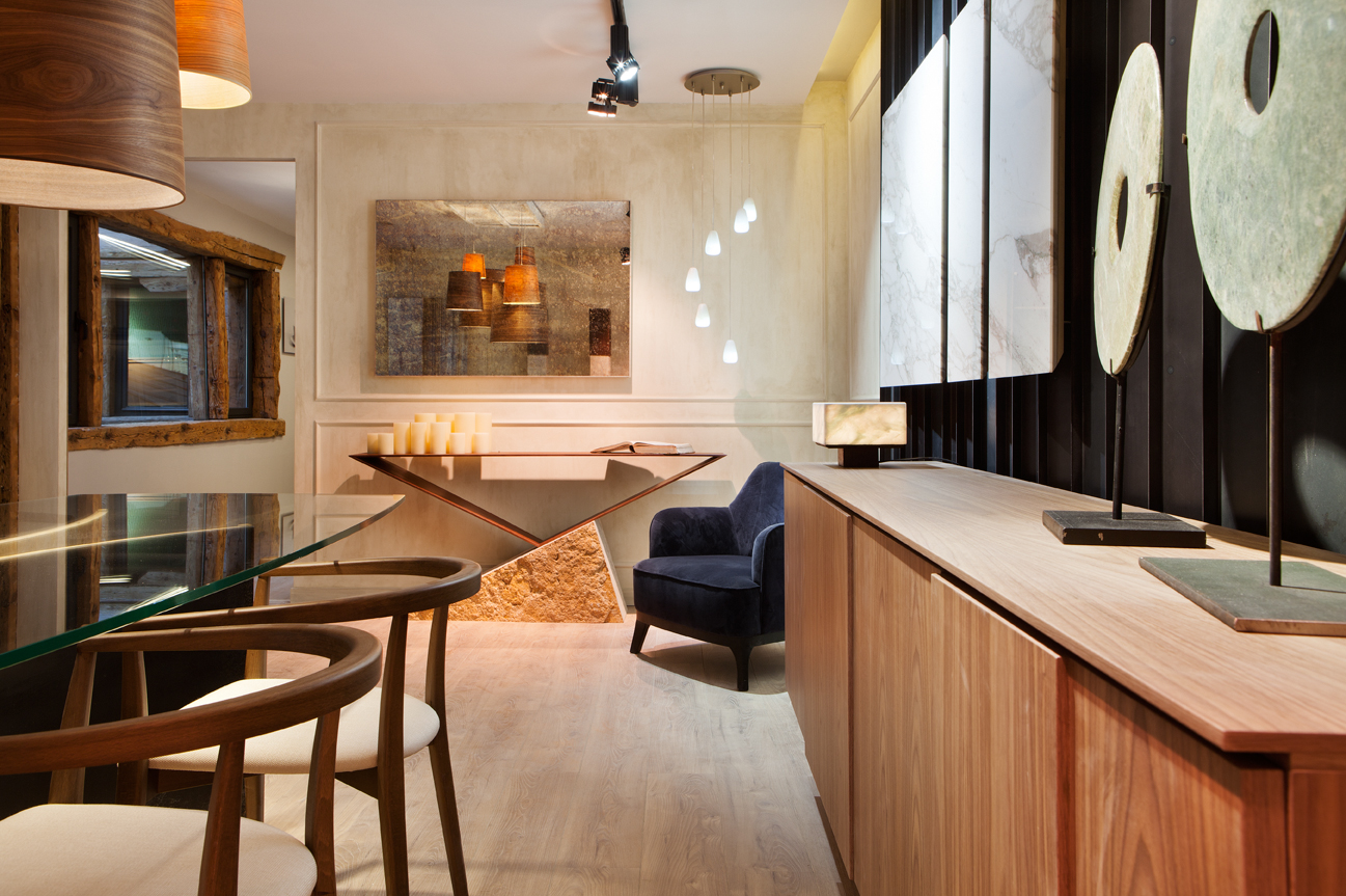Salón comedor por David Pulido y Joaquín Moll en Casa Decor 2015