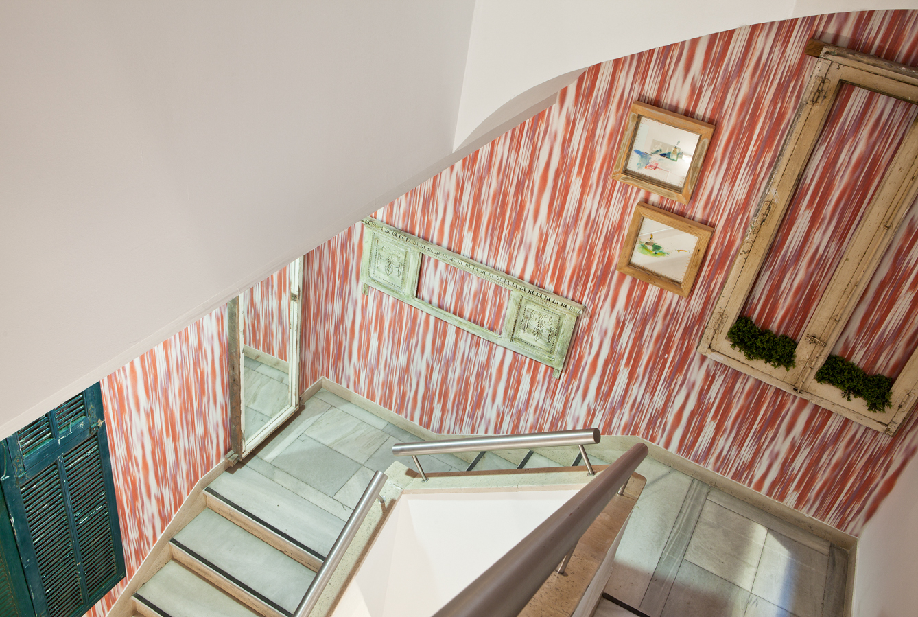 Escalera decorada por Marta Sánchez Zornoza en Casa Decor 2015