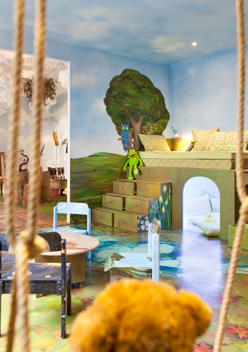 Zona infantil proyectada por Minimun en Casa Decor 2015
