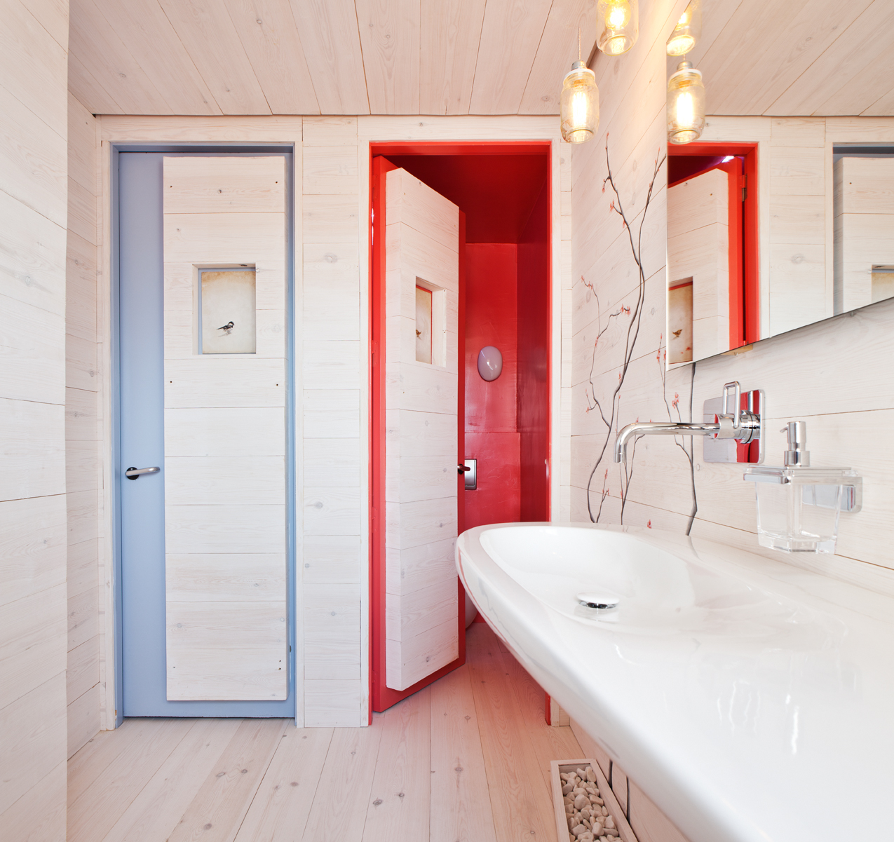 Baño público de Mónica Garrido y Pedro Martín en Casa Decor 2015
