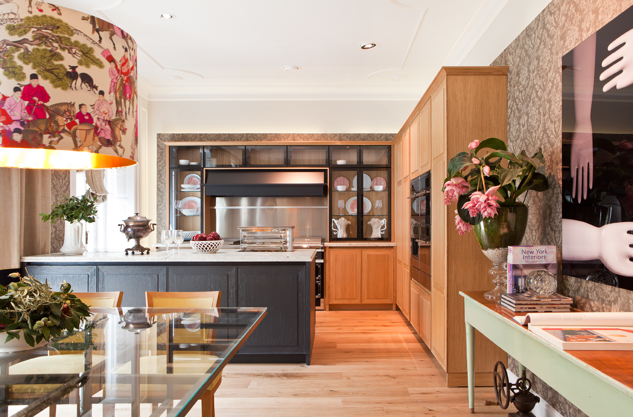 Cocina abierta al salón, de Marga Lantero, Lola Beneyto y Claudio Salvarani en Casa Decor 2015