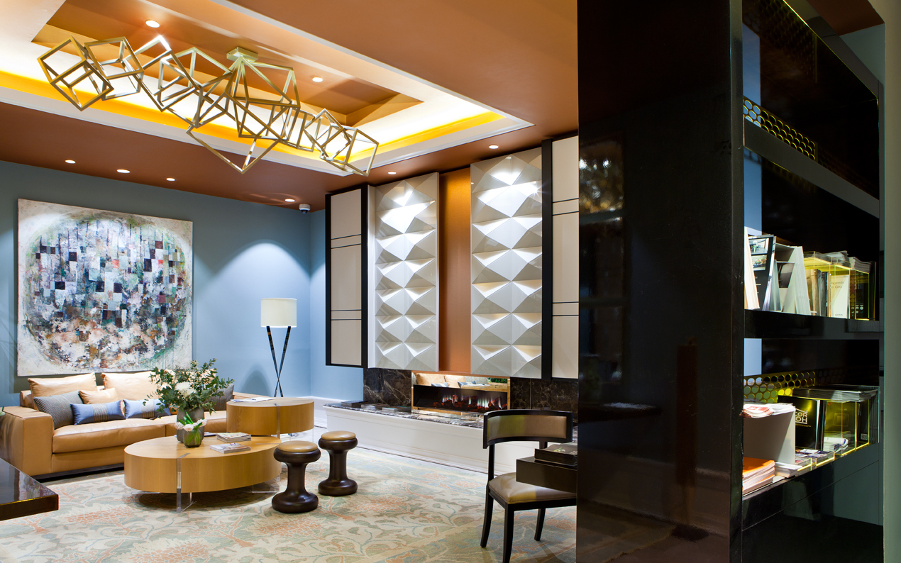 Sala de muestras por Rebeca Cano y Beatriz Peral en Casa Decor 2015