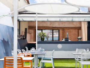 Restaurante "The Azotea" de Carolina González Vives en Casa Decor 2015