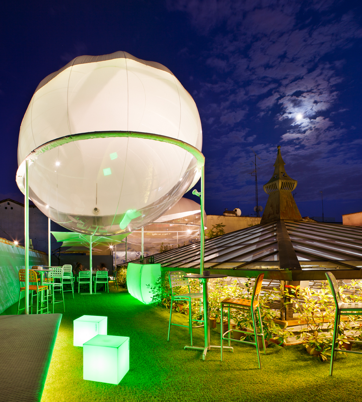 Restaurante "The Azotea" de Carolina González Vives en Casa Decor 2015