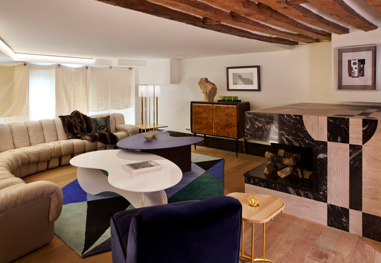 Loft estudio decorado por Alfons Tost y Damián Sánchez en Casa Decor 2016