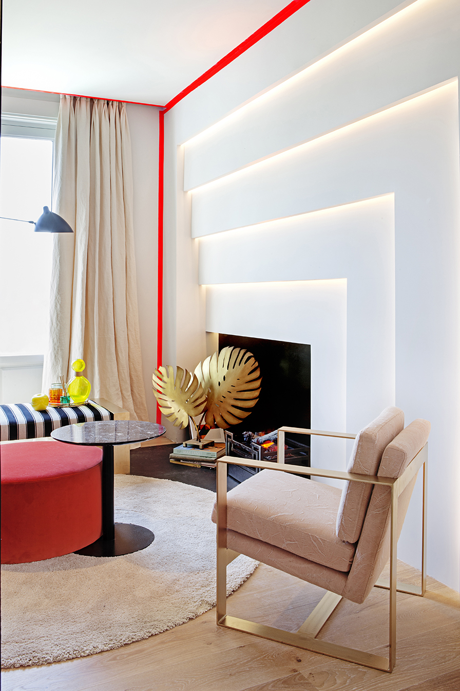 Sala de estar polivalente, realizada por Almudena Rebuelta Domecq en Casa Decor 2016