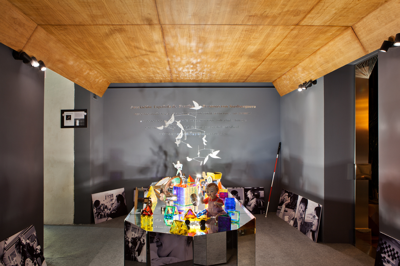 Espacio de la APASCIDE realizado por Marco Vila Matas en Casa Decor 2016