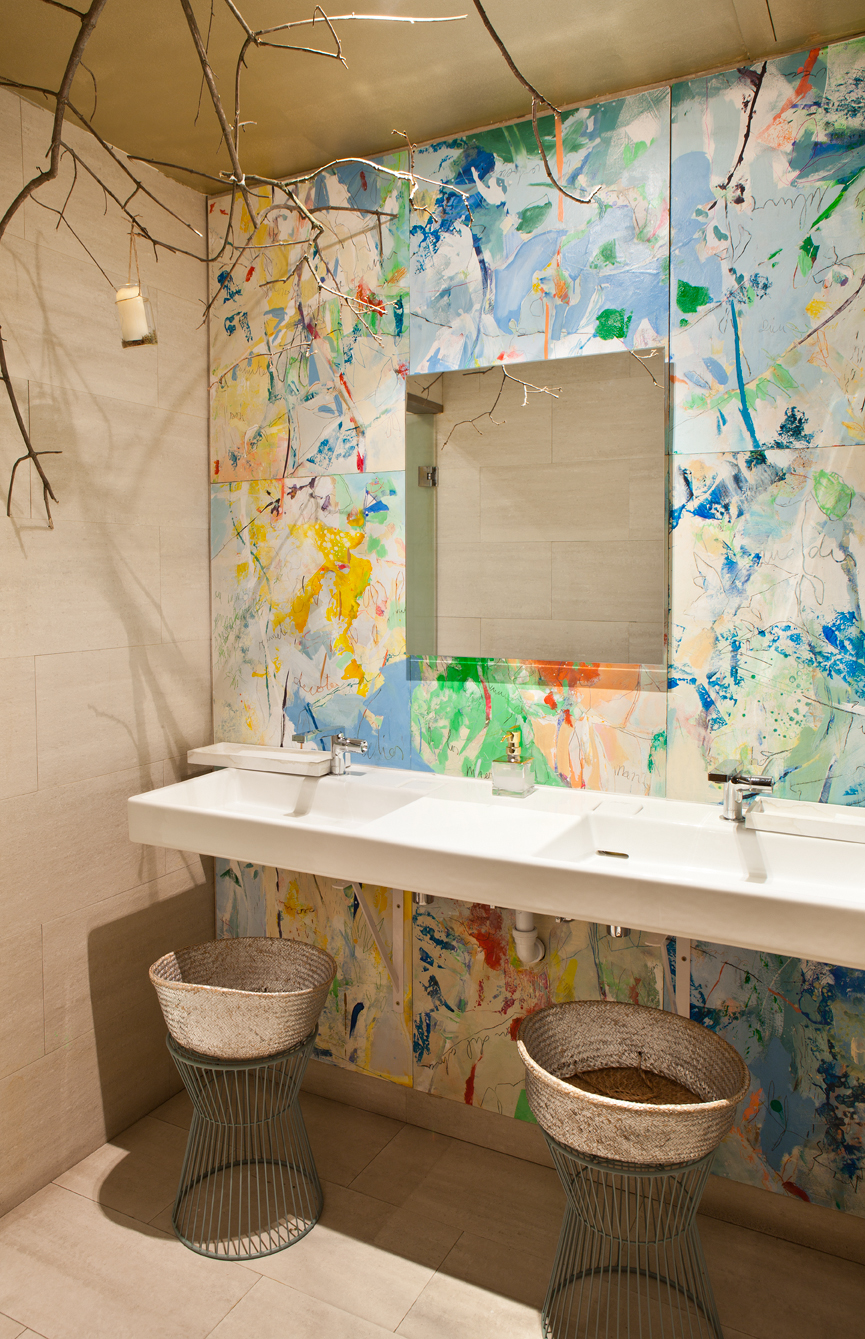 Baños públicos de Amelia Aran en Casa Decor 2016