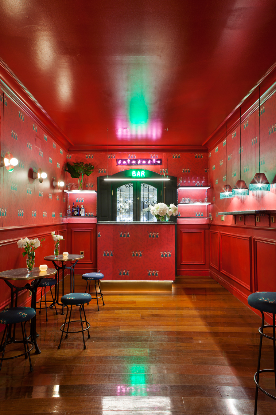 Bar clandestino de Batabas y Claudia Urvois en Casa Decor 2016