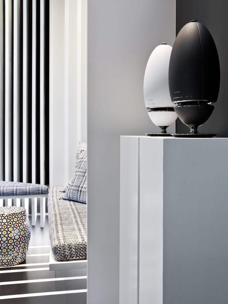 Sala de TV Samsung de Diego Rodríguez en Casa Decor 2016