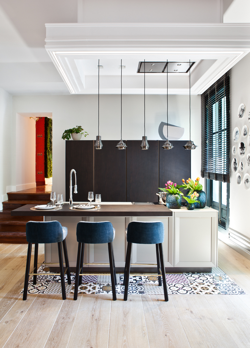 Comedor privado decorado por Ele Room62 en Casa Decor 2016