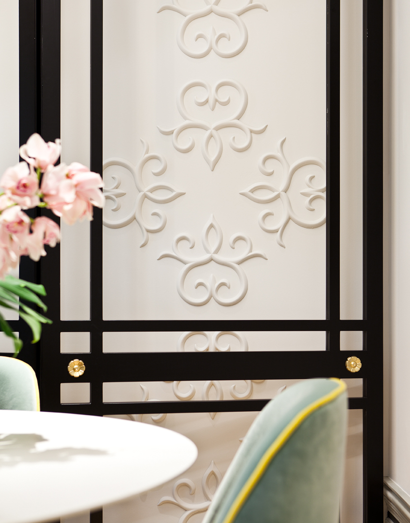 Comedor privado decorado por Ele Room62 en Casa Decor 2016