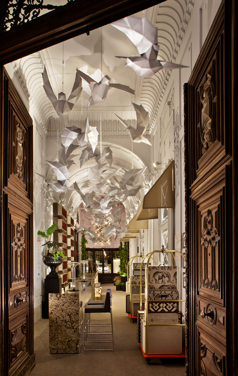 Taquilla y entrada de Casa Decor 2016 realizada por Manuel Espejo