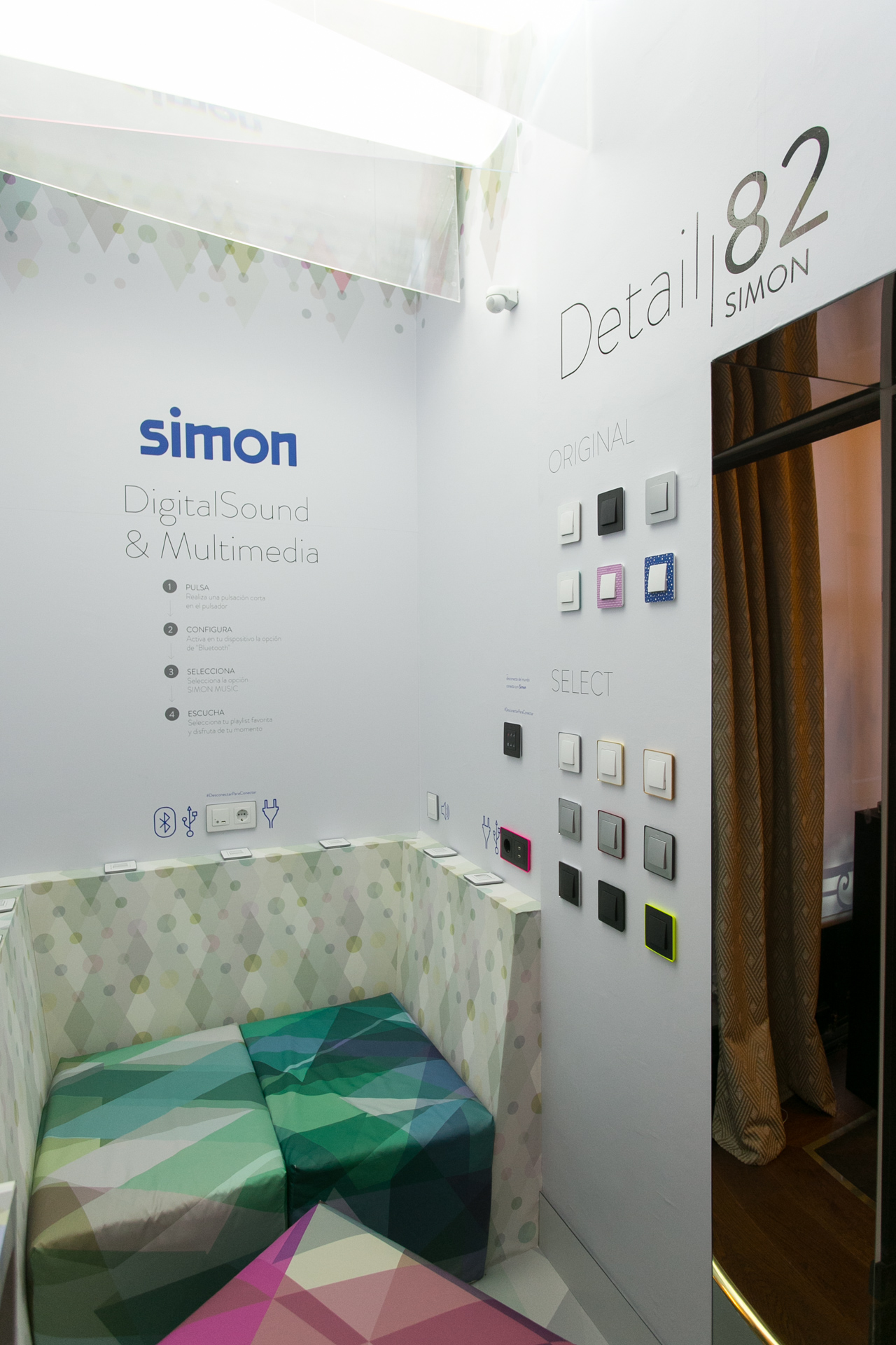 Pared Creativa de Simon realizada por Envés Diseño en Casa Decor 2016