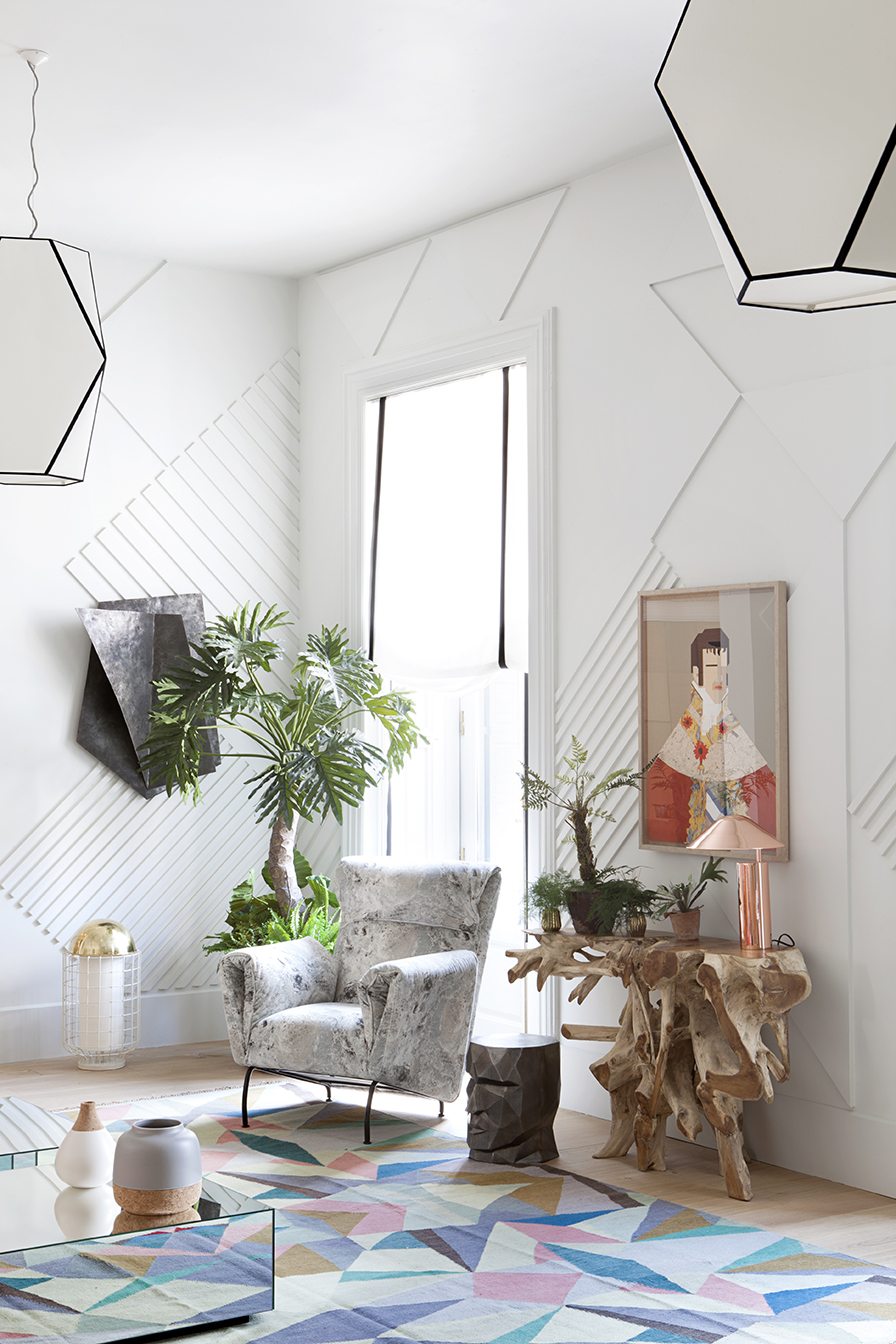 Salón decorador por Erico Navazo para Westwing en casa Decor 2016