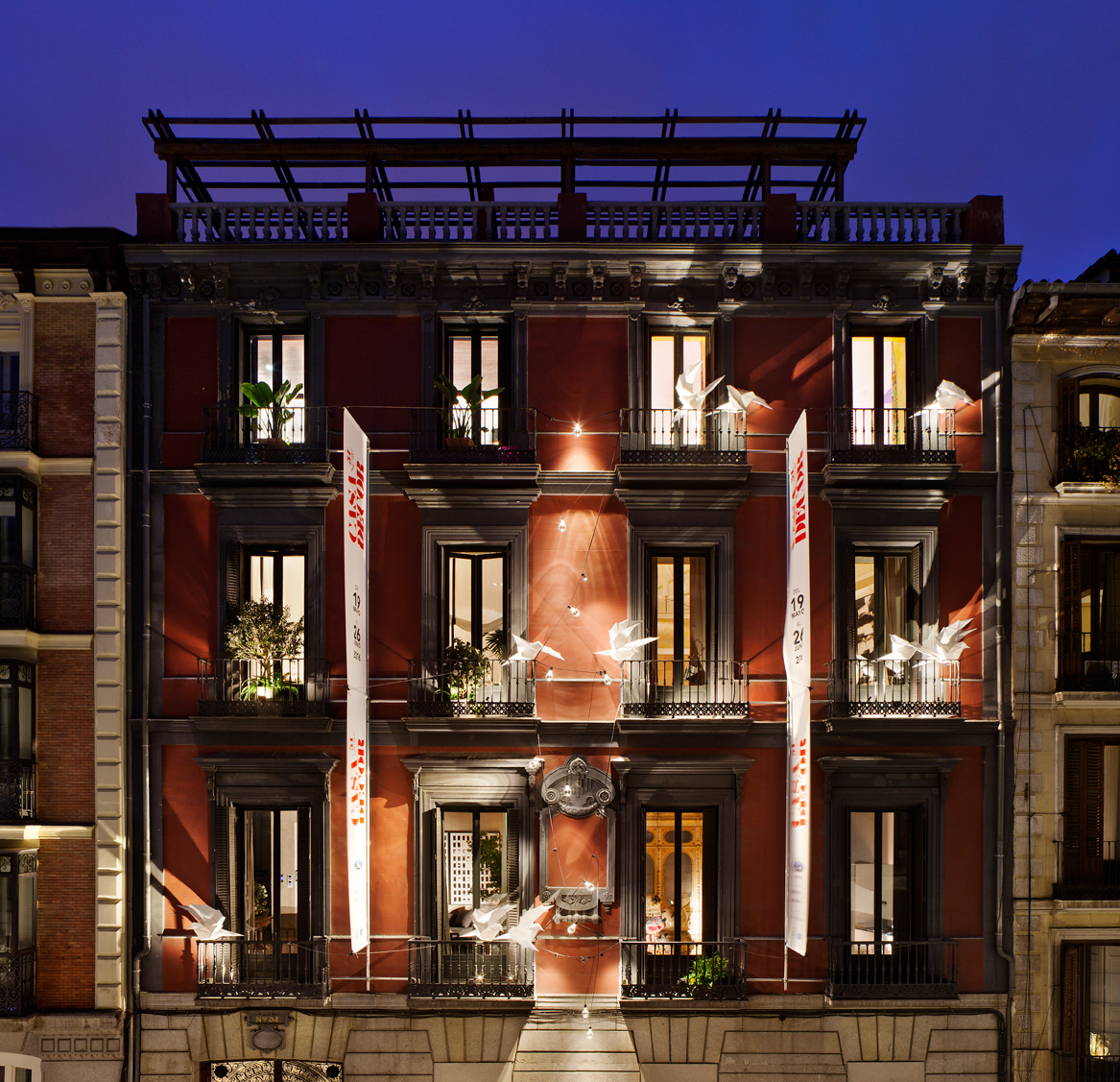 Fachada – «Casa Palacio Atocha 34»