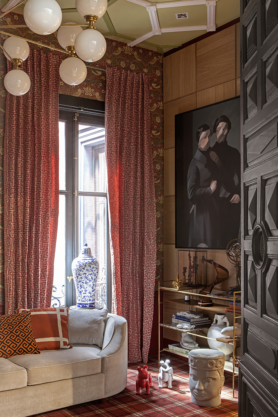 Hall de entrada realizado por Jean Porsche en Casa Decor 2016