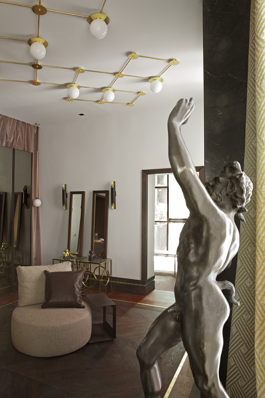 Vestidor masculino de Miguel Muñoz en Casa Decor 2016