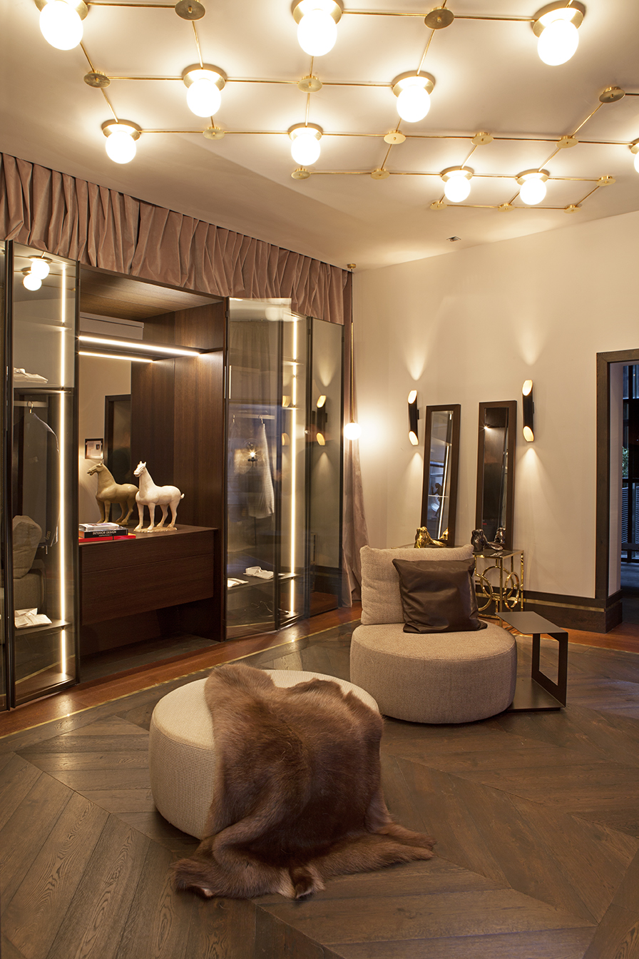 Vestidor masculino de Miguel Muñoz en Casa Decor 2016