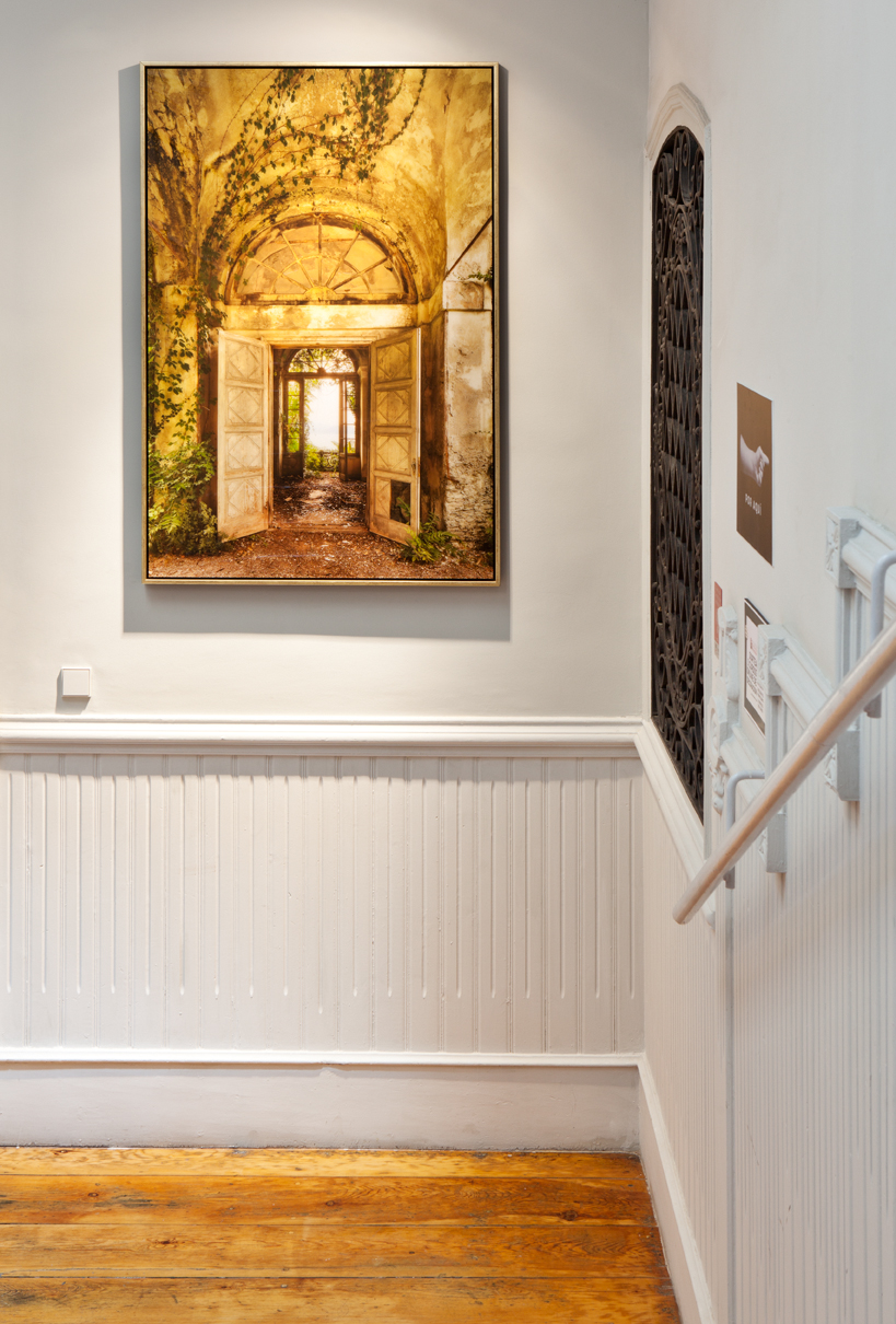 Pared creativa de la galería fotorgráfica Lumas en Casa Decor 2016