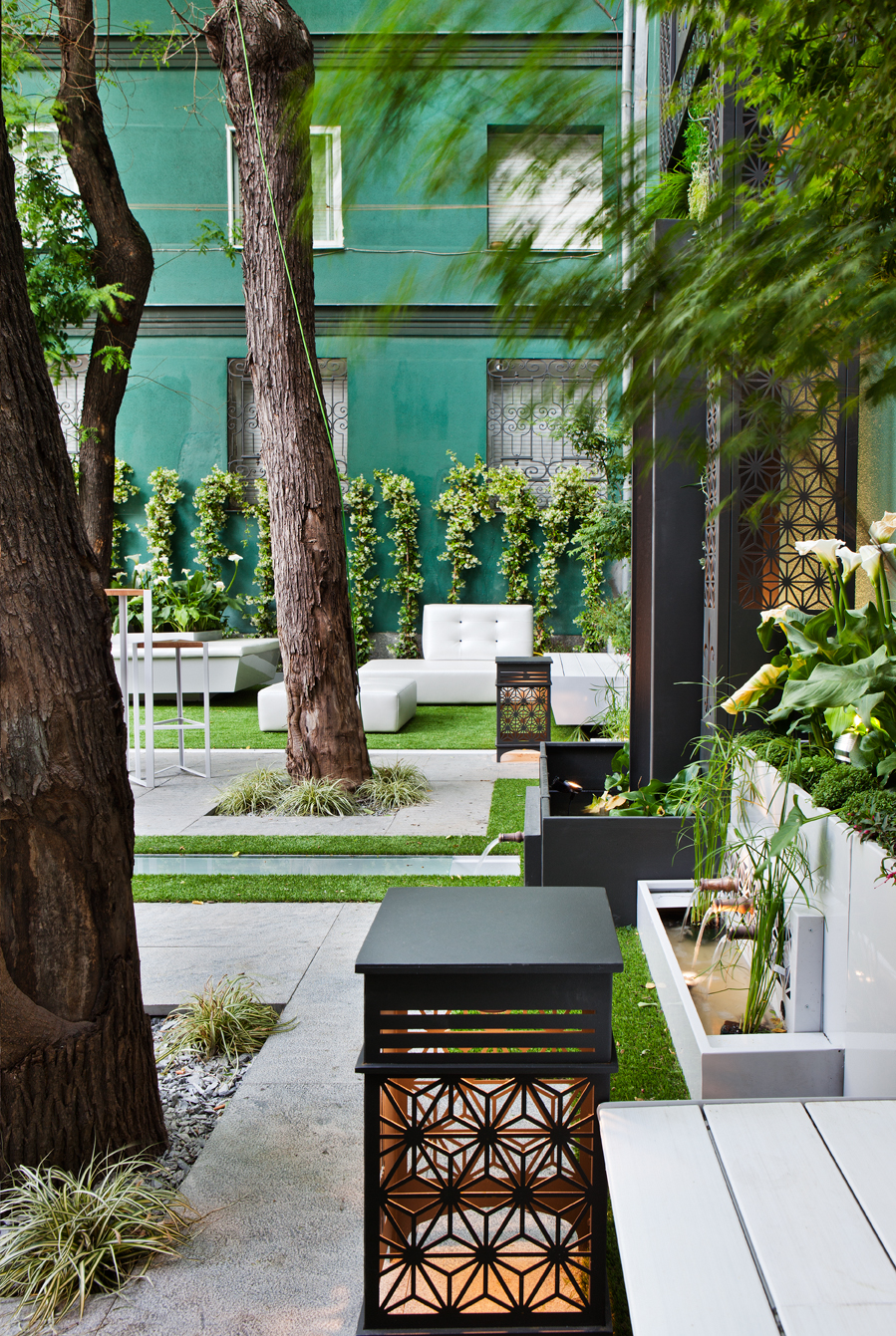 Patio interior – «El dulcísimo jardín de Zahara»