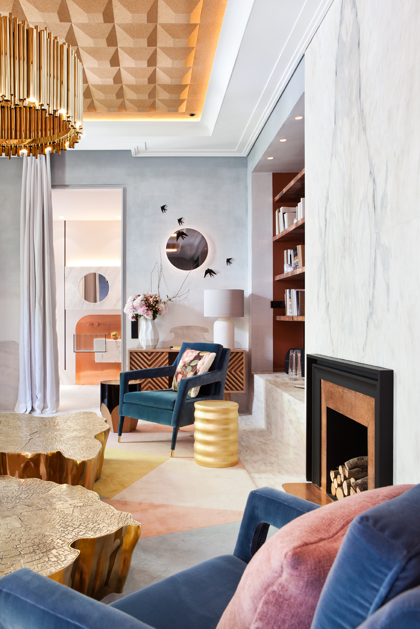 Suite realizada por Pepe Leal parala Embajada de Portugal en Casa Decor 2016