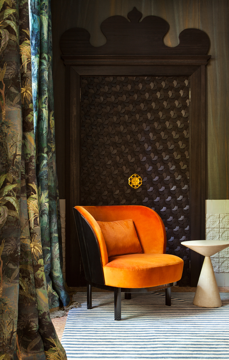Suite realizada por Pepe Leal parala Embajada de Portugal en Casa Decor 2016