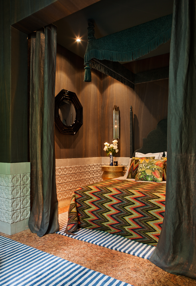 Suite realizada por Pepe Leal parala Embajada de Portugal en Casa Decor 2016